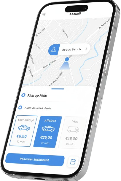 vtc prive paris transport avec Chauffeur